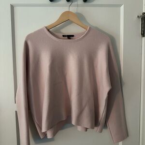 Maje Soft Pink Crew Neck Sweater